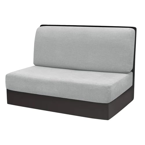 ZGCrumphant 2 Teile/Satz Elastische RV Dinette Kissen Abdeckungen Polar Fleece Sofa Sitzbezüge All-Inclusive Camper Auto Bank Rückenlehne Abdeckung Dekor für Wohnmobile(Color 5) von ZGCrumphant