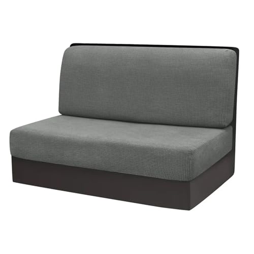 ZGCrumphant 2 Teile/Satz Elastische RV Dinette Kissen Abdeckungen Polar Fleece Sofa Sitzbezüge All-Inclusive Camper Auto Bank Rückenlehne Abdeckung Dekor für Wohnmobile(Color 7) von ZGCrumphant