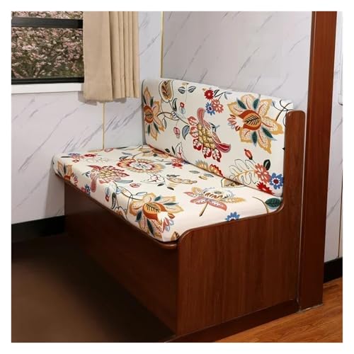 ZGCrumphant 2 Teile/Satz Elastische RV Dinette Kissen Abdeckungen RV Sofa Sitz Schutzhülle Waschbar Möbel Schutz for RV Camper Auto Bank für Wohnmobile(Type 5) von ZGCrumphant