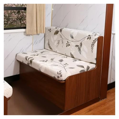 ZGCrumphant 2 Teile/Satz Floral RV Sofa Sitz Schutzhülle Elastische Essecke Kissen Abdeckung Möbel Protector Camper Auto Bank Caravan Kussenhoezen für Wohnmobile(Type 6) von ZGCrumphant