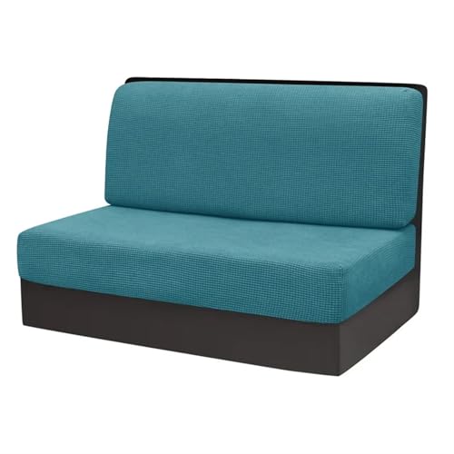 ZGCrumphant 2 Teile/Satz Polar Fleece Dinette Kissen Bezüge Elastische RV Couch Abdeckung Sofa Sitzbezüge Bank Rückenlehne Abdeckung RV Camper Auto Dekor für Wohnmobile(Color 6) von ZGCrumphant