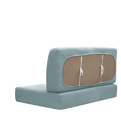 ZGCrumphant 2 Teile/Satz Stretch RV Dinette Kissen Abdeckungen Jacquard Couch Abdeckung Booth Sitz Hussen RV Camper Auto Bank Rückenlehne Abdeckung Dekor für Wohnmobile(Color 10) von ZGCrumphant
