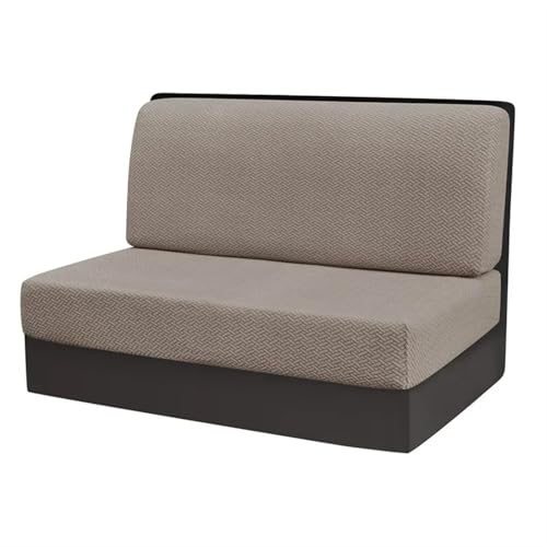 ZGCrumphant 2 Teile/Satz Stretch RV Dinette Kissen Abdeckungen Jacquard Couch Abdeckung Booth Sitzbezüge RV Camper Auto Bank Rückenlehne Abdeckung Dekor für Wohnmobile(Color 1) von ZGCrumphant