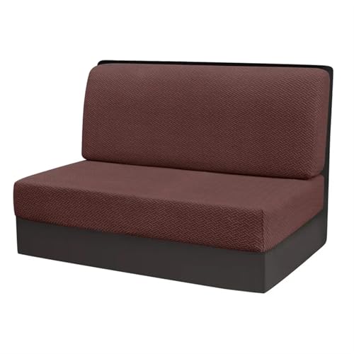 ZGCrumphant 2 Teile/Satz Stretch RV Dinette Kissen Abdeckungen Jacquard Couch Abdeckung Booth Sitzbezüge RV Camper Auto Bank Rückenlehne Abdeckung Dekor für Wohnmobile(Color 2) von ZGCrumphant