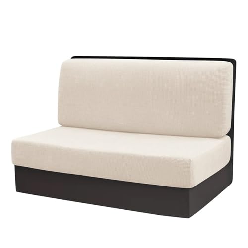 ZGCrumphant 2 Teile/Satz Stretch RV Dinette Kissen Abdeckungen Wasser Abweisend Polar Fleece Sofa Abdeckungen RV Camper Auto Sitz Bank Rückenlehne Abdeckung für Wohnmobile(Color 3) von ZGCrumphant