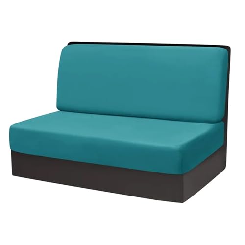 ZGCrumphant 2 Teile/Satz Stretch Samt Sofa Bank Abdeckung RV Dinette Kissen Abdeckungen Weiche Sofa Sitz Rückenlehne Abdeckung for RV Camper Auto Dekor für Wohnmobile(Color 9) von ZGCrumphant