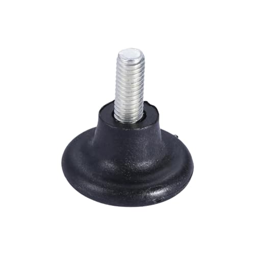 ZGCrumphant Anti-Rutsch-Möbel Verstellbare Schraube Stuhl Füße Ebene Bodenschutz Beinpolster Basis M8 M6 Sofa Schrank Tisch Stumm Dämpfung für Möbel(M6X15X28 10PCS) von ZGCrumphant