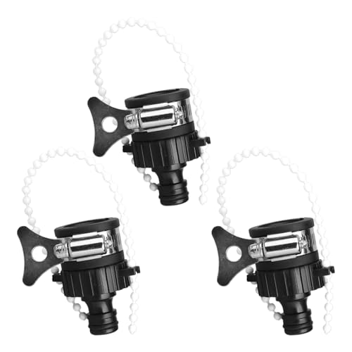3 Stück Wasserrohr-Armaturen, Wasserhahn-Adapter, Leitungswasser-Rohr-Armaturen, Wasserhahn-Anschlüsse, Wasserrohr-Konvertierungszubehör von ZGDEIWGF