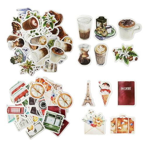 ZGDEIWGF 92 Scrapbook-Aufkleber, Kofferaufkleber, Mini-Handkontoaufkleber, Kaffeeaufkleber, Diy-Dekorationsaufkleber ZGDEIWGF 92 Scrapbook-Aufkleber, Kofferaufkleber, Mini-Handkontoaufkleber, Kaffeeaufkleber, Diy-Dekorationsaufkleber von ZGDEIWGF