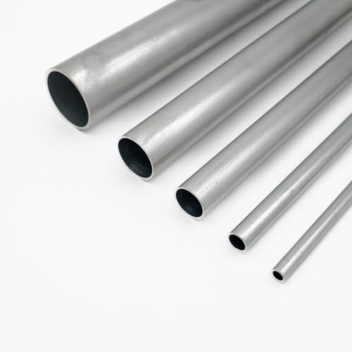 Alu Rohr AlMgSi0,5 Rundrohre Durchmesser 8-40mm, Wandstärken 1-2mm, Länge 50-1000mm Aluminium Hohl Profil Stab Stange von ZGG