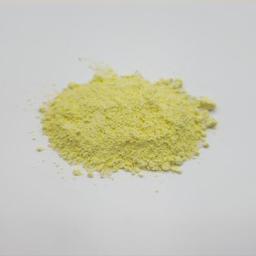Bismut-drei-Oxid Bi2O3 Pulver 1000g-50g mit 1-5µm Stückgröße und 99,99% Reinheit, für Wissenschaft und Industrie -Anwendungen (50 g) von ZGG