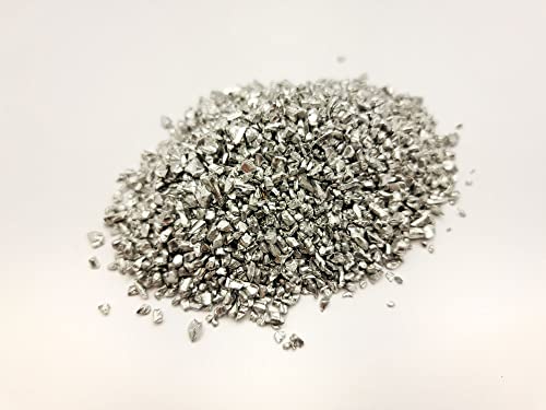 Reinaluminium Alu Granulat Al99,0 (2N) Stückgröße ca. 5mm 100g-1kg für Aluguss (500, g) von ZGG