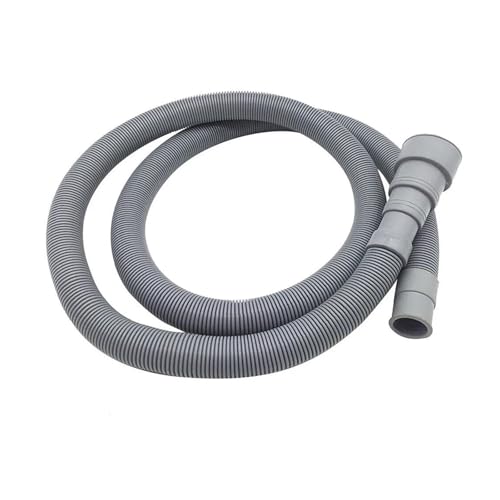 1,5/2/3/4M PVC Waschmaschine Geschirrspüler Ablauf Abfall Schlauch Verlängerung Rohr Mit Halterung Set Waschmaschine(3m) von ZGHQHCDRH