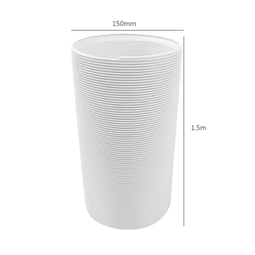 1,5/2 M Tragbarer Flexibler Abluftschlauch For Klimaanlagen, 13/15 Cm, Abluftschlauch-Anschlussschnittstelle For Mobile Klimaanlagen(150mmX1.5M) von ZGHQHCDRH