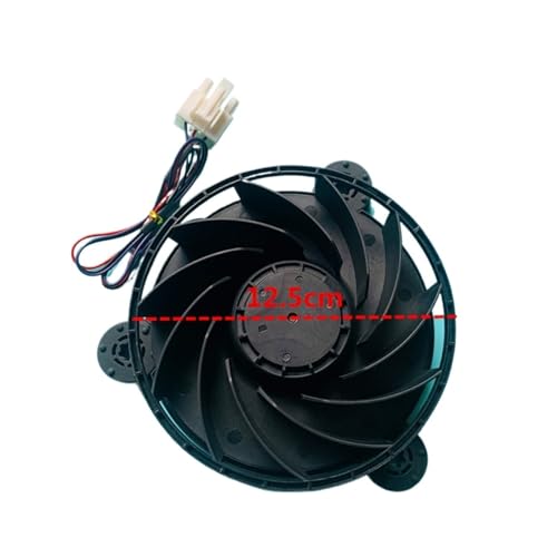 1 Stück Kühlschranklüfter GW12E12MS1AAZ-52 3-adriger Großer Stecker DC12V 0,26A Gefrierkühler ， Kompatibel Mit Midea ， Kühlschrankzubehör von ZGHQHCDRH