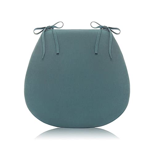 1 Stück Stuhlkissen for Esszimmerstühle in U-Form, Küchenstuhlkissen mit Bändern, individuelle Stuhlpolster for das Esszimmer, for alle Jahreszeiten geeignet(Turquoise) von ZGHQHCDRH