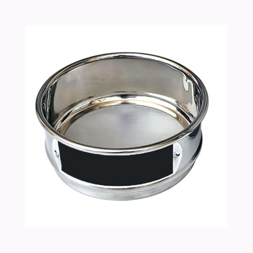 10 cm Laborsieb aus Edelstahl 304 – Mehlsieb und Pulverfiltersieb for Filtern von Erde und Flüssigkeiten (2–500 Maschen)(16) von ZGHQHCDRH
