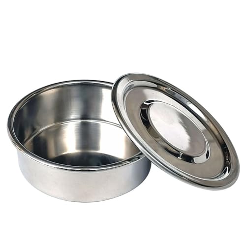 10 cm Laborsieb aus Edelstahl 304 – Mehlsieb und Pulverfiltersieb for Filtern von Erde und Flüssigkeiten (2–500 Maschen)(Bottom and Lid) von ZGHQHCDRH