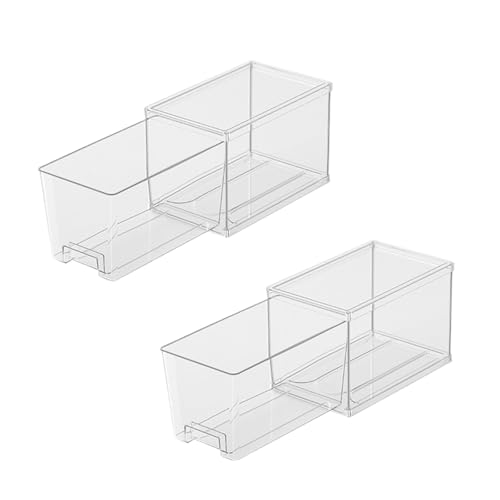 2 Stück Kühlschrank-Organizer-Boxen, Transparent, Platzsparend, For Schubladen, Lebensmittelaufbewahrungsbehälter For Haushaltsschränke, Küchenschränke 2 Stück Kühlschrank-Organizer-Boxen, Transparent, Platzsparend, For Schubladen, Lebensmittelaufbewahrungsbehälter For Haushaltsschränke, Küchenschränke von ZGHQHCDRH