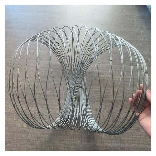 304 Edelstahl-Drahtgeflecht, Treppenschutzzaun 1,5 mm/2 mm Gartenspielplatz-Schutznetz(2mm,1.5x3m/4.9x9.8ft) von ZGHQHCDRH