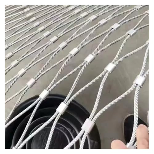 304 Sicherheitsnetz for Balkon, 10 cm/2 mm, for Fußballplatz, Garten, Garten, Spielplatz, Schutznetz(1.2x2m/3.9x6.6ft) von ZGHQHCDRH