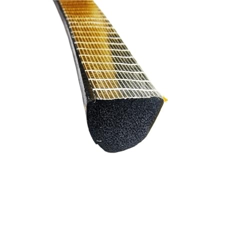 5 m selbstklebender Schaumstoff-Dichtungsstreifen in D-Form – vielseitiges Wetterschutzband vom Typ D (3 mm bis 15 mm Breite) for Türen(15mmX8mm) von ZGHQHCDRH