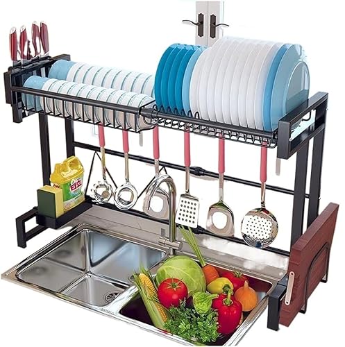 Abtropfgestell, Geschirrtrockner Rack Stretch Küche Regal Lagerung Rack Hause Ablauf rack Abtropfgestell, Geschirrtrockner Rack Stretch Küche Regal Lagerung Rack Hause Ablauf rack von ZGHQHCDRH