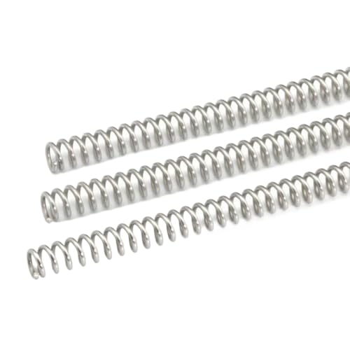 Anpassbare 305 mm 304 Edelstahl-Druckfeder - Drahtdurchmesser 0,3 mm bis 1 mm for verschiedene Anwendungen, 1 Stück(1 x 16mm) von ZGHQHCDRH