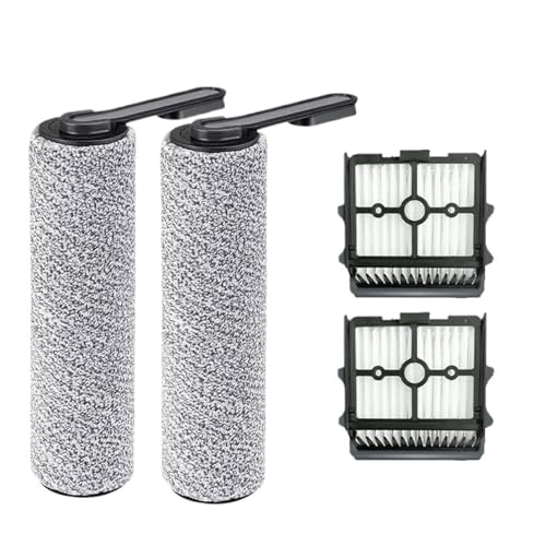 Bürstenrolle Und Filter-Austauschset, Kompatibel Mit Tineco, Floor ONE S5 Combo Akku-Nass-Trocken-Staubsauger(4pcs a) von ZGHQHCDRH