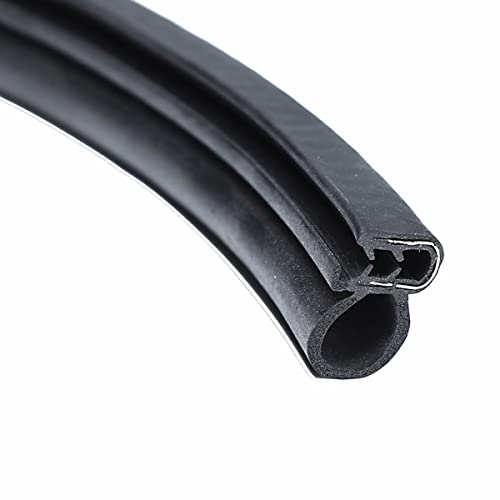 Dichtungsstreifen, U-Gummi-Dichtungsstreifen, U-förmige Gummi-Dichtungsstreifenkante, gute Luftdichtheit und Alterungsbeständigkeit(23mmx10mmx16mmx2m) von ZGHQHCDRH