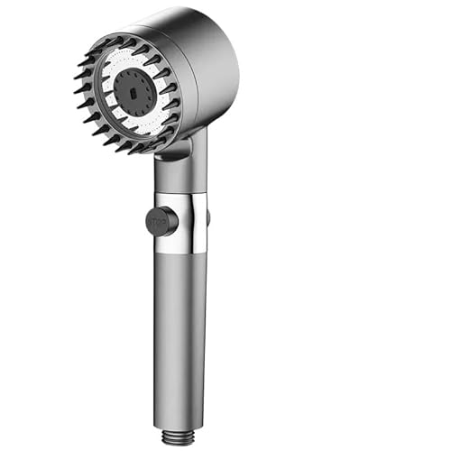 Dusche Mit Filter Hochdruck-Duschkopf Wassersparende Dusche Mit Wasserfilter 3 Formknöpfe Steuerbar(Shower head) von ZGHQHCDRH