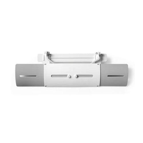 Einstellbare Klimaanlage Abdeckung Windschutzscheibe Klimaanlage Schallwand Schild Wind Guide Monat Gerade Anti-wind Schild(1pcs Light Grey) von ZGHQHCDRH