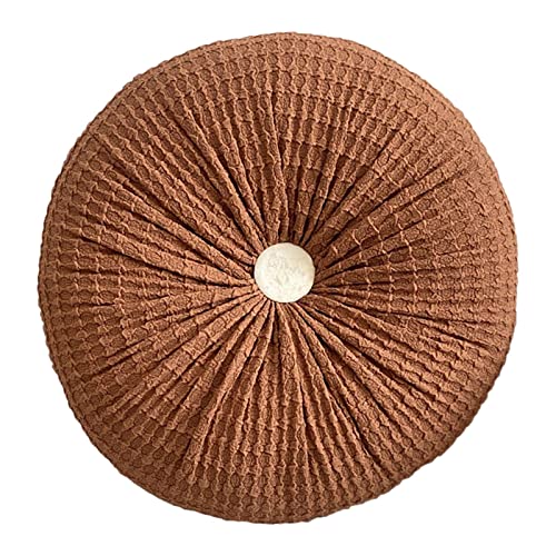 Elastizität Kissen, Rundes Futon-Stuhlkissen, Tatami-Matte, tragbar, bequem, Heimdekoration, weiches Japanisches Kissen, Bodenkissen for Boden, Sofa, Wohnzimmer, Büro, Kaffeebraun Elastizität Kissen, Rundes Futon-Stuhlkissen, Tatami-Matte, tragbar, bequem, Heimdekoration, weiches Japanisches Kissen, Bodenkissen for Boden, Sofa, Wohnzimmer, Büro, Kaffeebraun von ZGHQHCDRH