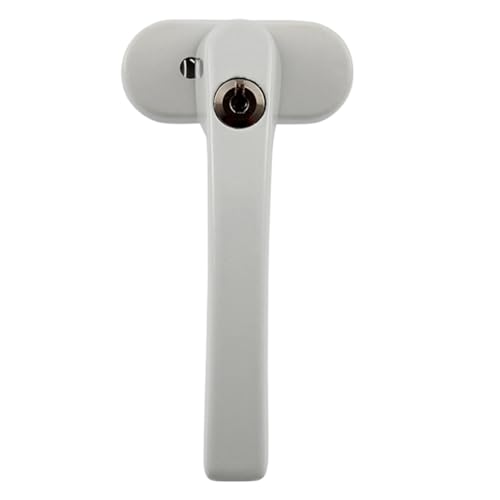 Fenstergriffe, Aluminiumgriffe Innenglasgriff Home Safety Abschließbarer runder Griff mit Verriegelung for das Badezimmer zu Hause von ZGHQHCDRH