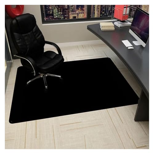 Gaming-Stuhlmatte, Stuhlmatte for Teppich, Bürostuhlmatte, Schreibtischstuhlmatten, Bürostuhlmatten for Hartholzböden, rutschfeste Bodenschutzmatte for Stuhlpolster(120x140CM) von ZGHQHCDRH