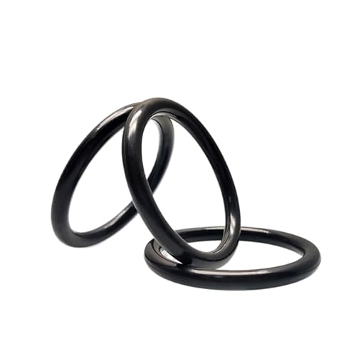 Gummischeiben, EPDM-O-Ring-Dichtung, 1,9 mm Drahtdurchmesser, 30,2 mm Innendurchmesser, 34 mm Außendurchmesser, runder Dichtungsring, 10 Stück(23.2 x 27 x 1.9 mm) von ZGHQHCDRH