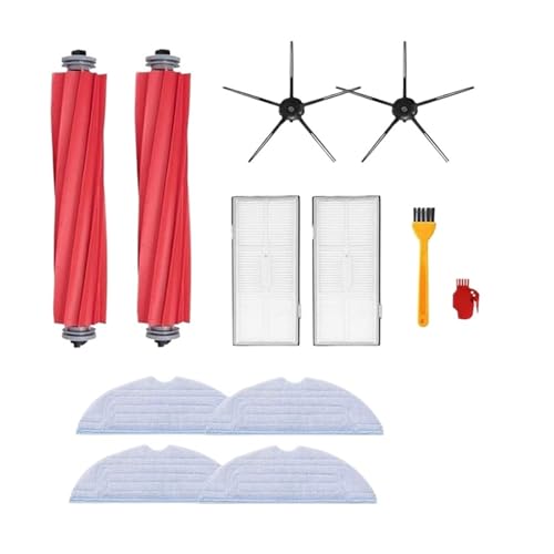 HEPA-Filter, Hauptseitenbürste, Wischtücher, Kompatibel Mit Xiaomi, Kompatibel Mit Roborock, S7 S70 S7max S7 Maxv T7S Plus Kit Staubsaugerteile von ZGHQHCDRH