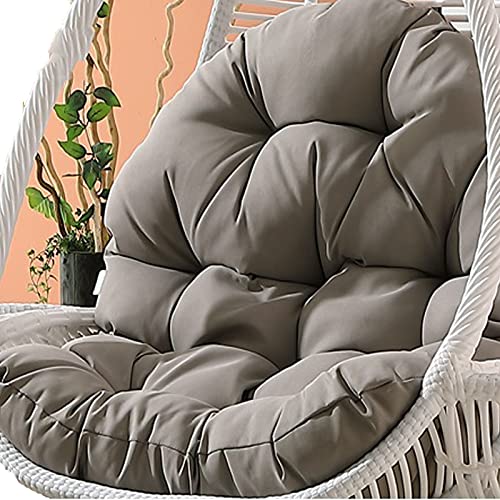 Hängesessel-Kissen, Hängender Hängesessel, großes, sonnenbeständiges Sitzkissen for Hängeschaukeln, Stuhlpolster for Schlafzimmer, Vier Jahreszeiten(Grey) von ZGHQHCDRH