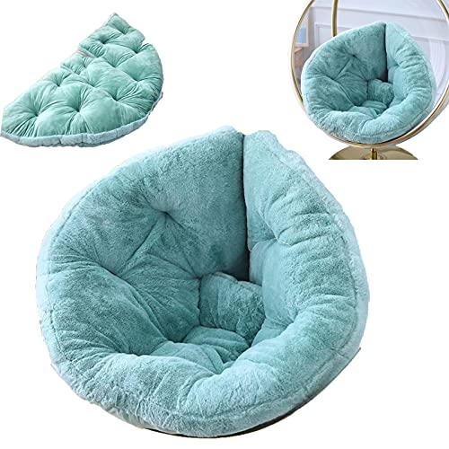 Hängesessel-Kissen, Weiches Kissen for Hängesesselschaukel, Dickes Hängekissen for den Innen- und Außenbereich, Hängesesselkissen for den Garten(Green,85 * 45) von ZGHQHCDRH