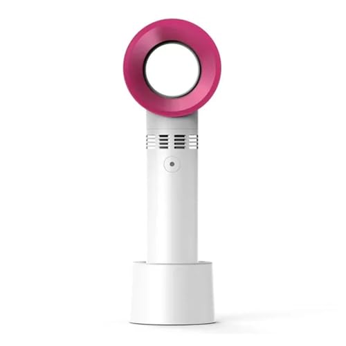 Handgehaltene Ventilatoren, USB-aufladbarer blattloser Ventilator ohne Blätter, Hand-Mini-Kühlventilator, elektronische Gadgets, Smart Gadgets, USB-Gadget-Ventilator, Desktop for Zuhause(White) von ZGHQHCDRH