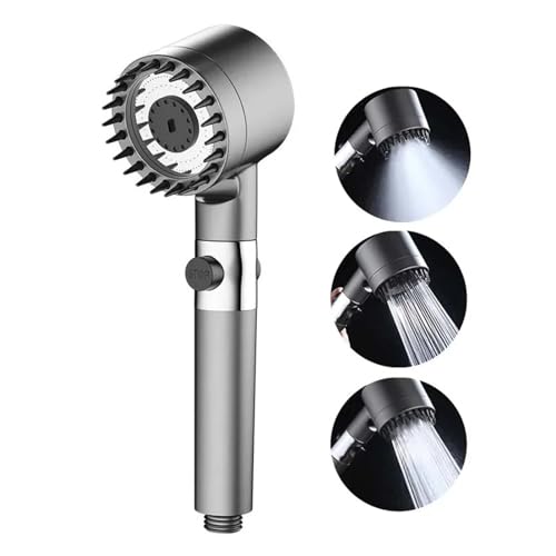 Hochdruck-Handbrause, Handbrause Mit Gefiltertem Wasser, Kopfmassagedusche(Shower head) von ZGHQHCDRH