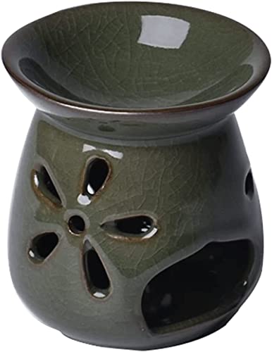 Kerzenhalter, Brenner for ätherische Öle, handgefertigter Keramik-Duftdiffusor, Aromaöl-Diffusoren, ausgehöhlter Kerzenständer for Spa-Yoga-Meditation Kerzenhalter, Brenner for ätherische Öle, handgefertigter Keramik-Duftdiffusor, Aromaöl-Diffusoren, ausgehöhlter Kerzenständer for Spa-Yoga-Meditation von ZGHQHCDRH
