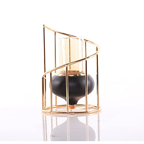 Kerzenhalter, Halter Candlelight-Dinner Kerzenständer Kreative Kandelaber Ornament for Zuhause Hochzeit Party Tischdekoration Kerzenhalter(16cm) von ZGHQHCDRH