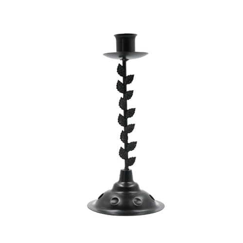 Kerzenhalter, Kerzenständer im europäischen Stil, geometrisches Blattform-Design, Kerzenbecher, Heim-Kerzenständer, Retro-Ornamente, Kerzenhalter(B) von ZGHQHCDRH