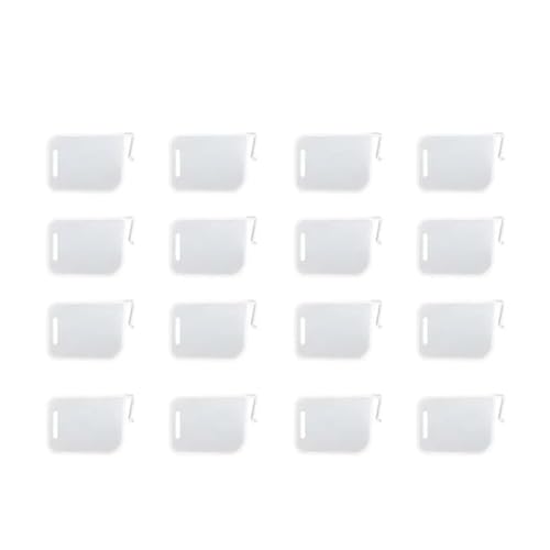 Kühlschrank-Aufbewahrungs-Trennwand, Kühlschrank-Küchen-Organisation, Home-Divider-Aufbewahrungsschiene, Küchen-Flaschendosen-Regal-Organizer(16pcs) von ZGHQHCDRH