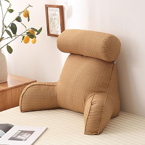 Lese-Kissen, Hochwertiges Samt-Lesekissen | Sitzsack-Bettsitz-Entspannungskissen | Ideal als Rücken-, Arm- und Lendenwirbelstütze | Bequemes, leichtes und langlebiges Sitzsack-Stützkissen(Linen,75x40x Lese-Kissen, Hochwertiges Samt-Lesekissen | Sitzsack-Bettsitz-Entspannungskissen | Ideal als Rücken-, Arm- und Lendenwirbelstütze | Bequemes, leichtes und langlebiges Sitzsack-Stützkissen(Linen,75x40x von ZGHQHCDRH