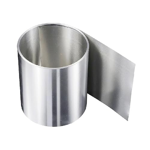 Metallfolienrolle, 5 Meter 1060 Aluminiumstreifen, Aluminiumband, Al-Rolle, Aluminiumfolie, 1 mm Dicke, for Hardware-Teile, Folienband-Zubehör(30mm width) von ZGHQHCDRH