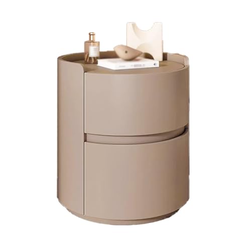 Moderner Bett-Nachttisch, kleiner Tischständer mit Stauraum, Kommode for Schlafzimmer, Nachttische aus Holz, Nachttisch-Beistelltische for Schlafzimmer und Wohnzimmer(Light Brown,45x45x50cm) von ZGHQHCDRH
