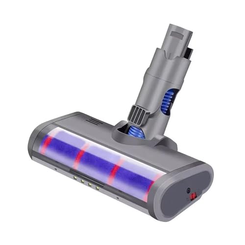 Motorisiertes Bodenbürstenkopf-Werkzeug, kompatibel mit Dyson, V6 DC58 DC59 DC61 DC62 Staubsauger, Soft Sweeper-Rollenkopf, Bodenbürsten-Zubehör von ZGHQHCDRH