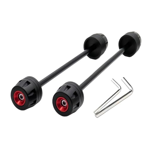 Motorrad Schwinge Fit Für KAWASAKI Z900 Z900RS 2017-2023 2022 2021 Motorrad Rad Protector Vorne Hinterachse Gabel Crash Slider Schwinge Sliders(Gold) von ZGHQHCDRH